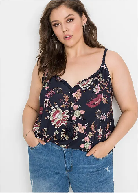 M&ouml;nstrad trik&aring;topp, bonprix