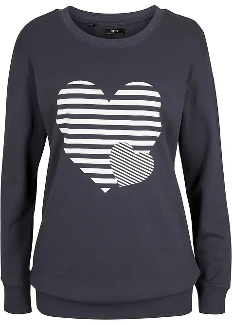 L&aring;ng&auml;rmad bomullstopp med tryck, bonprix