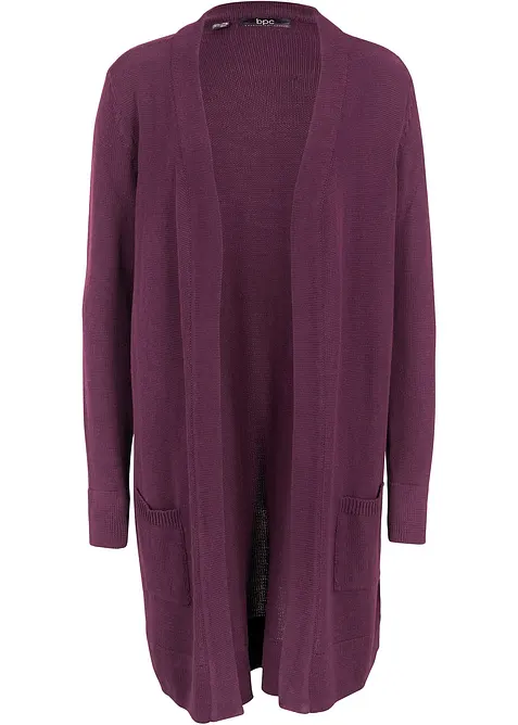 L&aring;ng cardigan, l&aring;ng&auml;rmad, bonprix