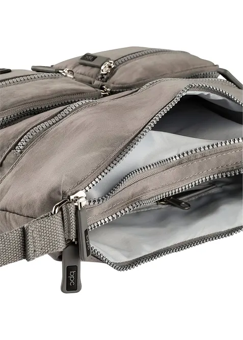 Axelremsväska med ytterfack, bonprix