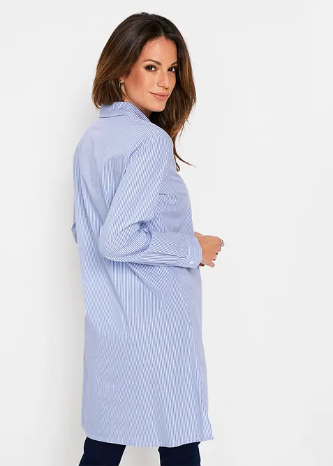 Skjortklänning i ren bomull, bonprix