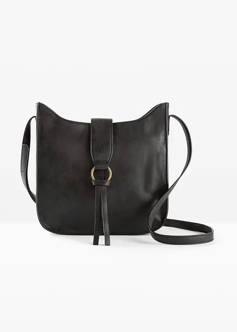 Axelremsväska med dekorativt spänne, bonprix