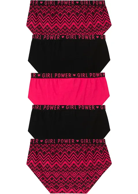 Hipstertrosa med mjuk bomull (5-pack), bonprix