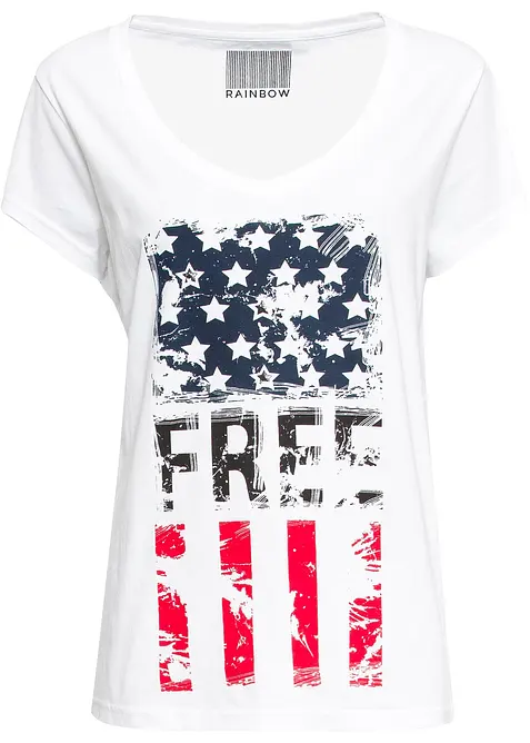 T-shirt i ren bomull, bonprix