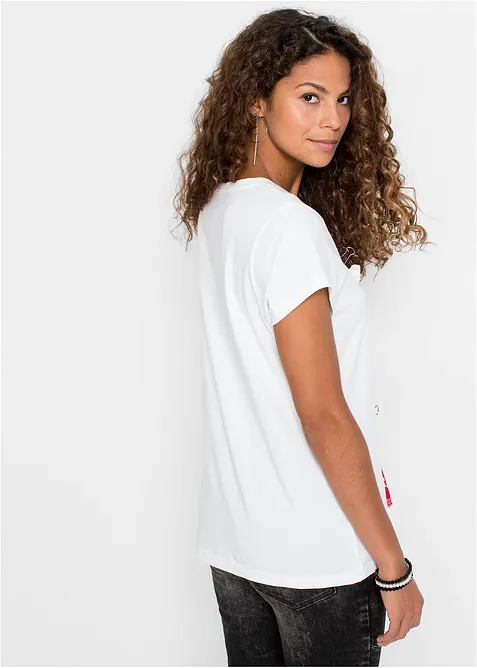 T-shirt i ren bomull, bonprix