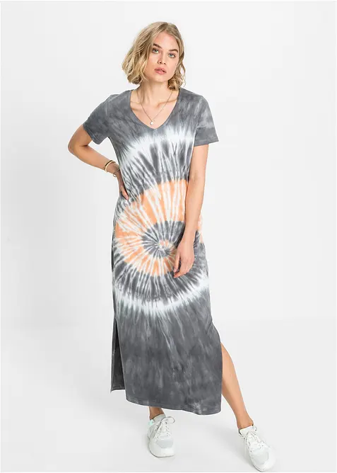 Jerseyklänning i ren bomull, bonprix