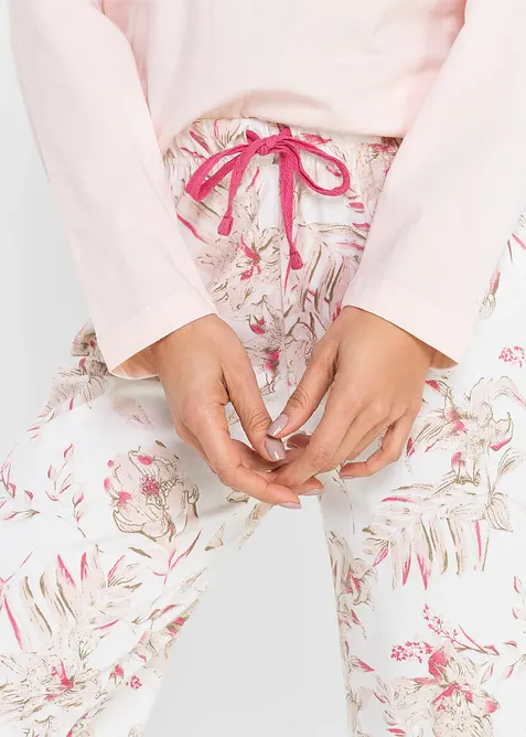 Pyjamas i ekologisk bomull, bonprix