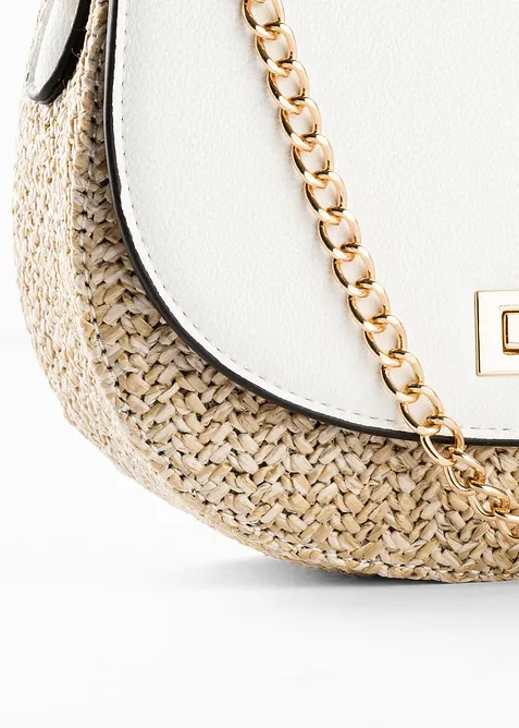 Axelremsv&auml;ska med halmlook, bonprix