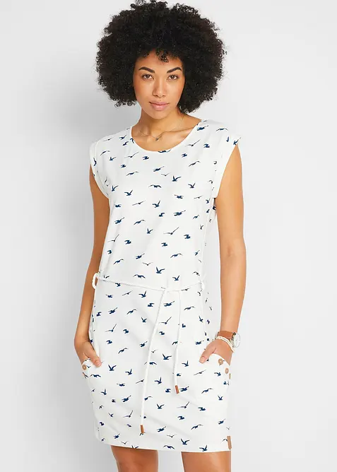 Trik&aring;kl&auml;nning med ving&auml;rmar och m&ouml;nster, bonprix