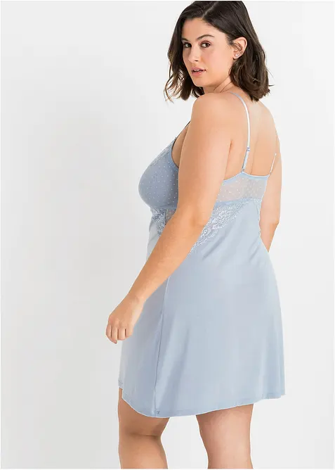 Neglig&eacute; med viskos, bonprix