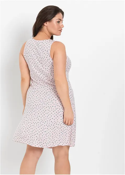 Kort nattlinne av mjuk viskosmix, bonprix