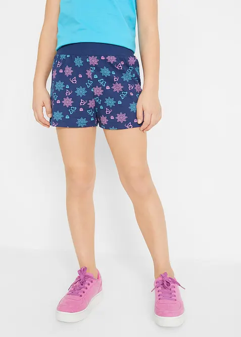Jerseyshorts i ren ekologisk bomull f&ouml;r barn (2-pack), bonprix