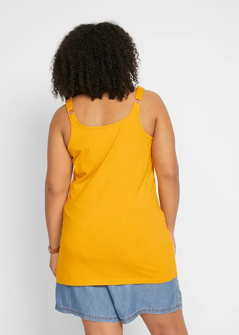 L&aring;ngt linne med ekologisk bomull  (2-pack), bonprix