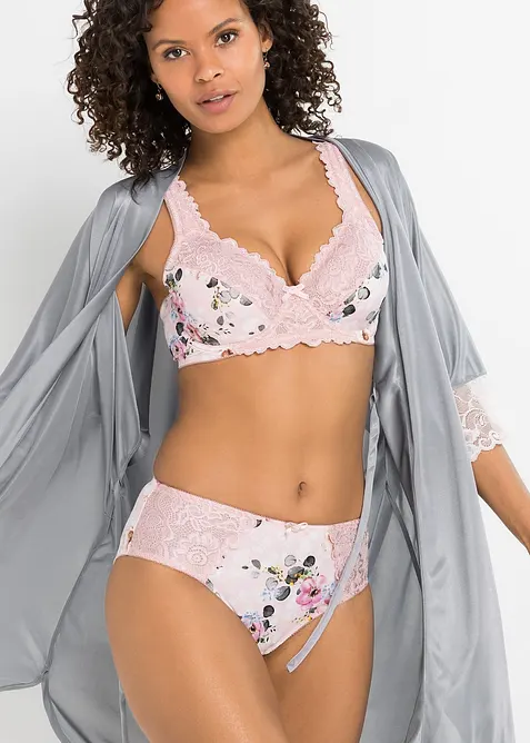 Maxitrosa med fin spets (2-pack), bonprix