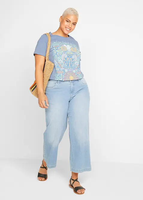 T-shirt av ren bomull, bonprix