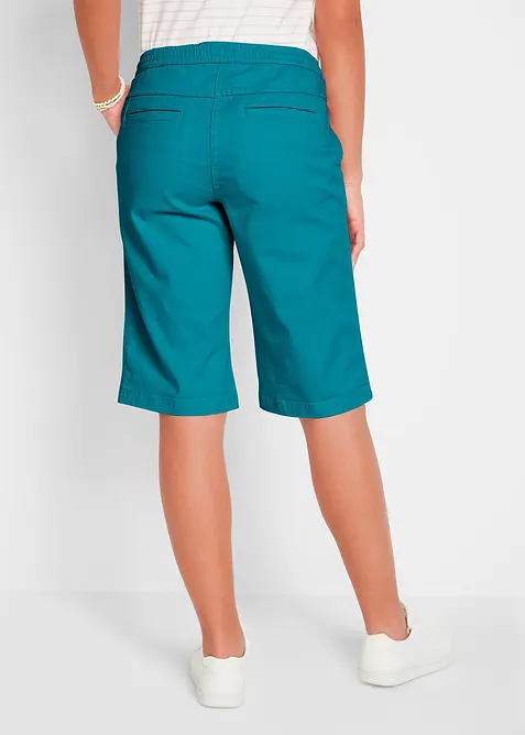 Dra p&aring;-bermudas med bekv&auml;m midja, bonprix