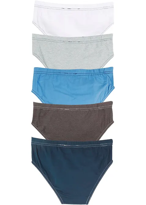 Kalsonger med ekologisk bomull (5-pack), bonprix