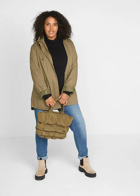 Finstickad polotr&ouml;ja i basmodell, bonprix