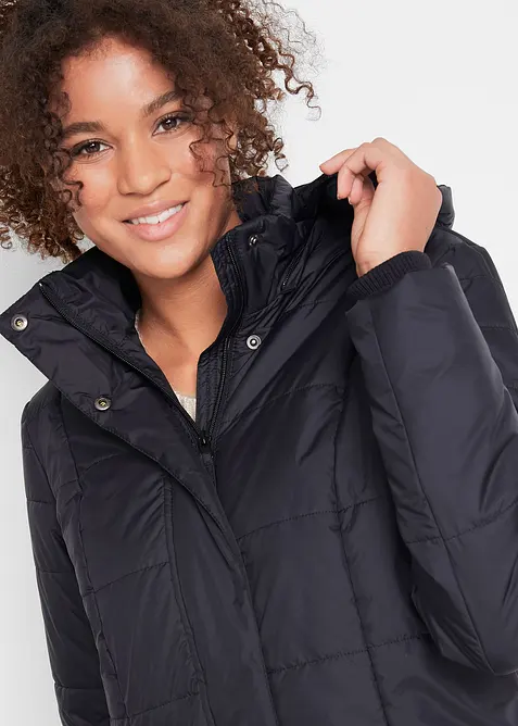 Täckkappa med avtagbar huva, bonprix