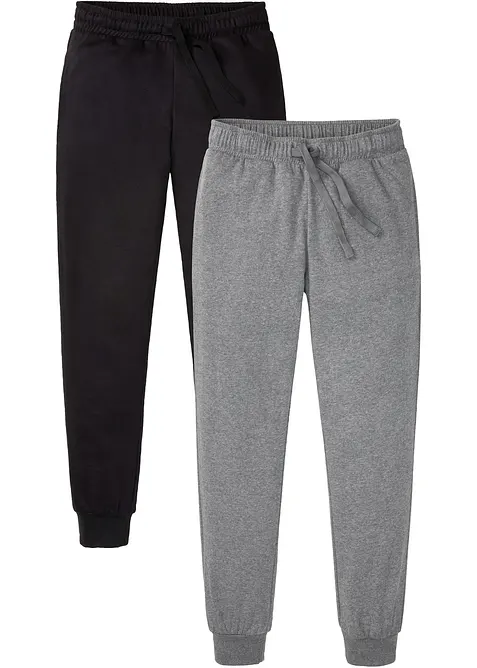 Joggingbyxa (2-pack), bonprix