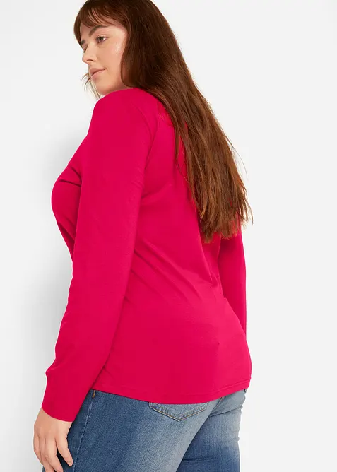 L&aring;ng&auml;rmad topp (2-pack), bonprix