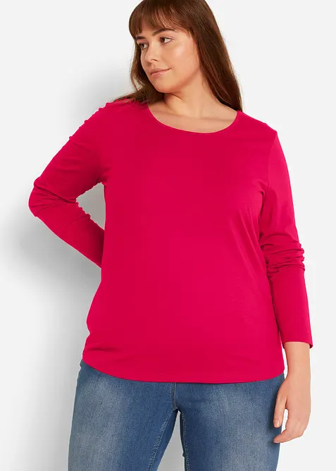 L&aring;ng&auml;rmad topp (2-pack), bonprix