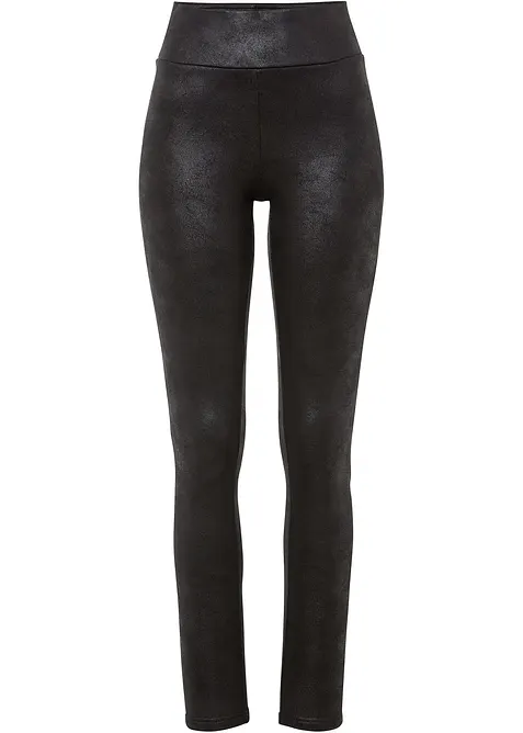 Fodrade leggings med ytskikt, bonprix