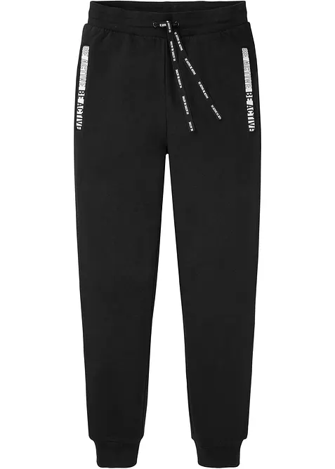 Joggingbyxa med sportiga detaljer, bonprix