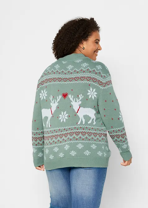 Tr&ouml;ja med halvpolokrage, bonprix