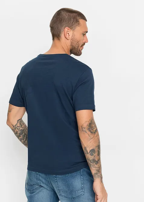 T-shirt (2-pack), normal passform, bonprix