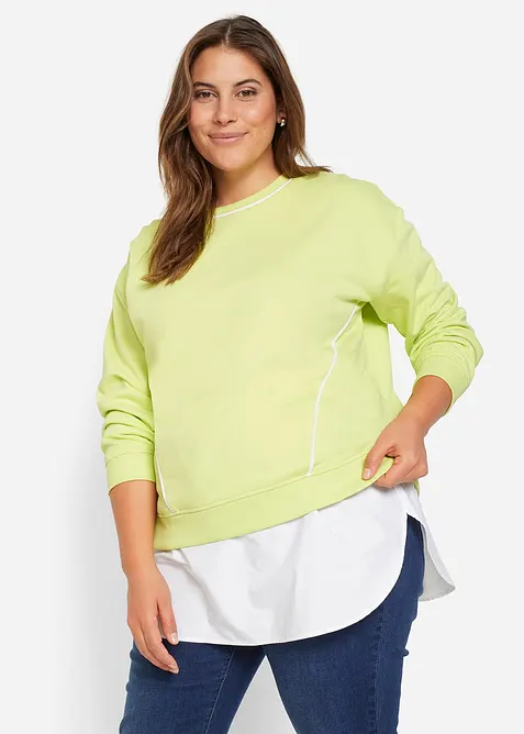 &Ouml;verdelsf&ouml;rl&auml;ngare med bluslook (2-pack), bonprix