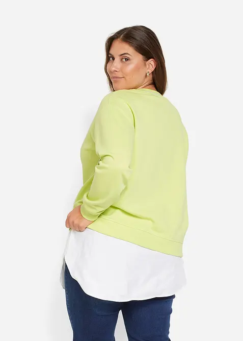 &Ouml;verdelsf&ouml;rl&auml;ngare med bluslook (2-pack), bonprix