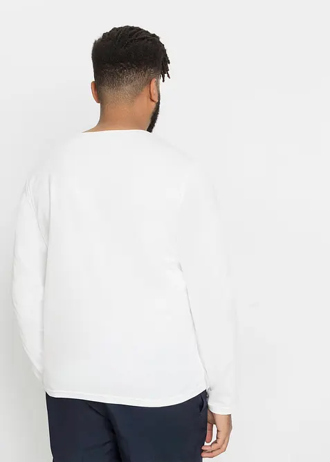 L&aring;ng&auml;rmad T-shirt (3-pack), bonprix