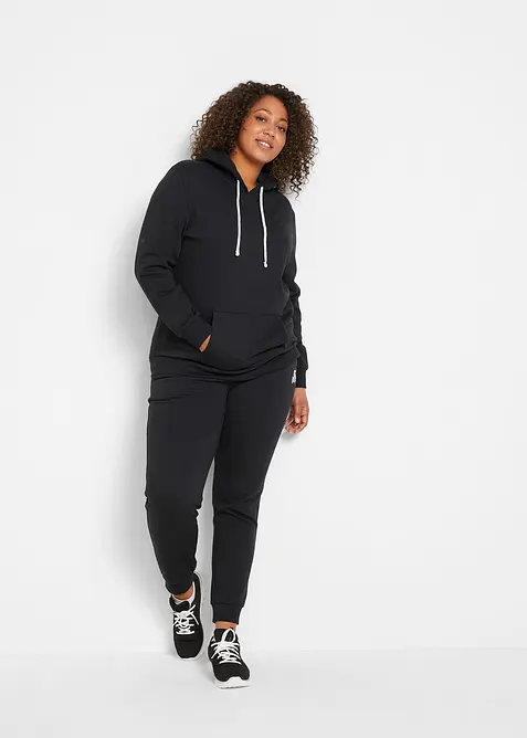 Joggingdräkt i bomullsmix (2 delar), bonprix