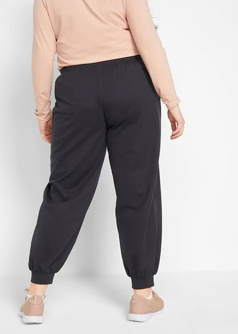 Joggingbyxa med elastisk midja, bonprix