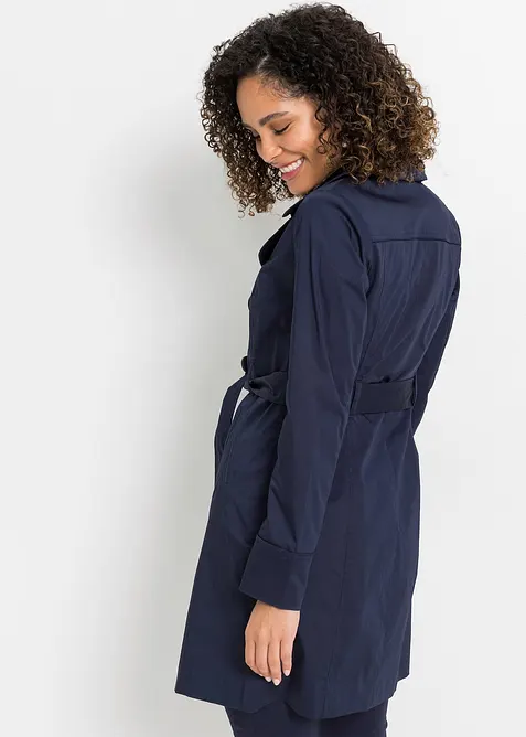 Trenchcoat av bomull, bonprix