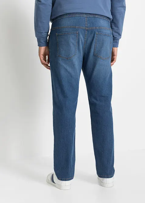 Tunna dra p&aring;-jeans, Regular Fit, Straight, bonprix