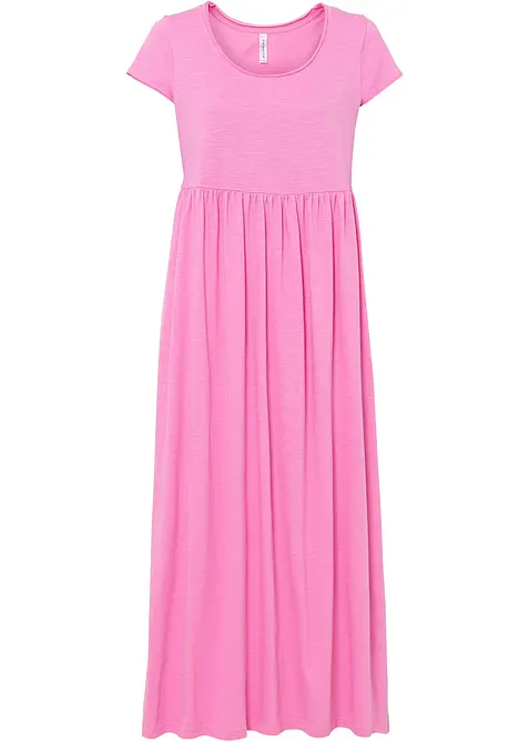 Jerseyklänning i ekologisk bomull, bonprix