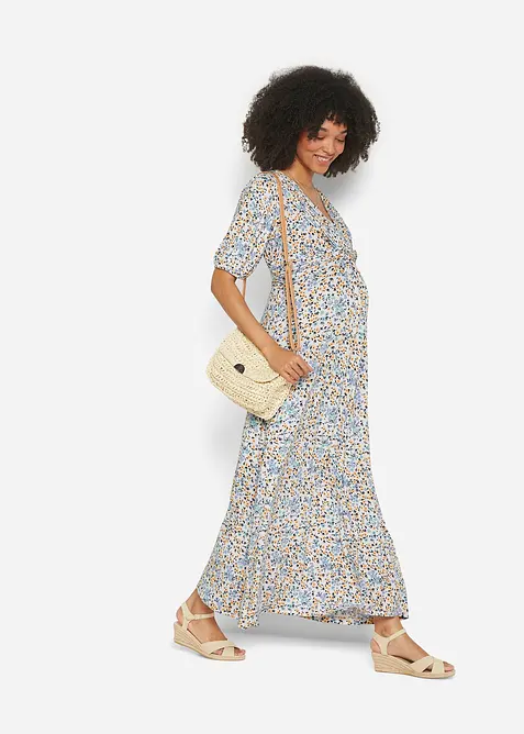 Mamma-/amningsklänning i maxilängd, bonprix