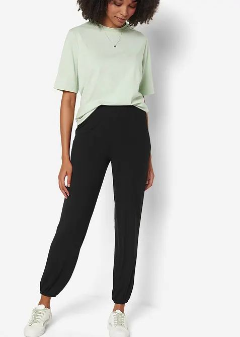 Byxa i viskosmix, bonprix