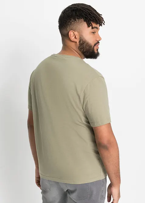 T-shirt med tryck, bonprix