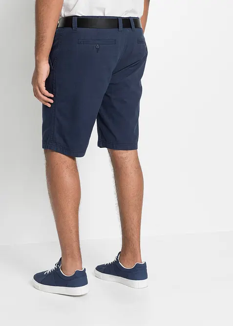 Bermudas i chinosmodell i ren bomull, Regular Fit, bonprix