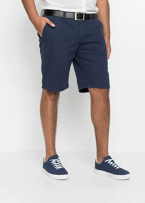 Bermudas i chinosmodell i ren bomull, Regular Fit, bonprix