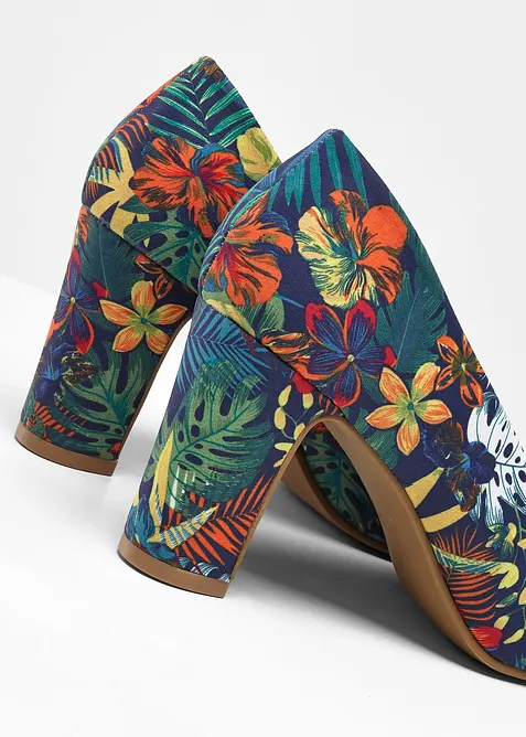 Pumps med blockklack, bonprix