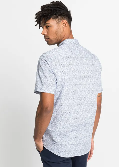 Kort&auml;rmad skjorta i bomull, bonprix