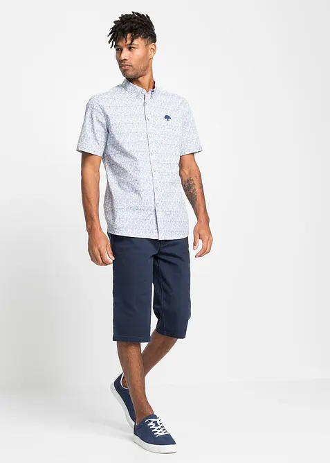 Kort&auml;rmad skjorta i bomull, bonprix