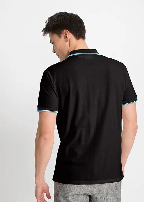 Pik&eacute;tr&ouml;ja med kort &auml;rm (3-pack) i ren bomull, bonprix