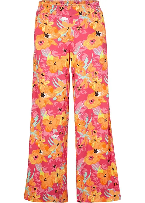 Palazzobyxa i jersey av mjuk viskosmix, bonprix