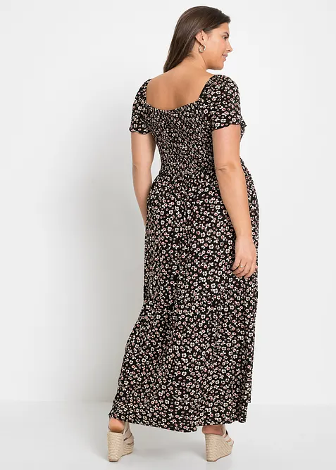 Maxiklänning av viskosmix, bonprix