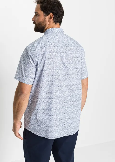 Kort&auml;rmad skjorta i bomull, bonprix